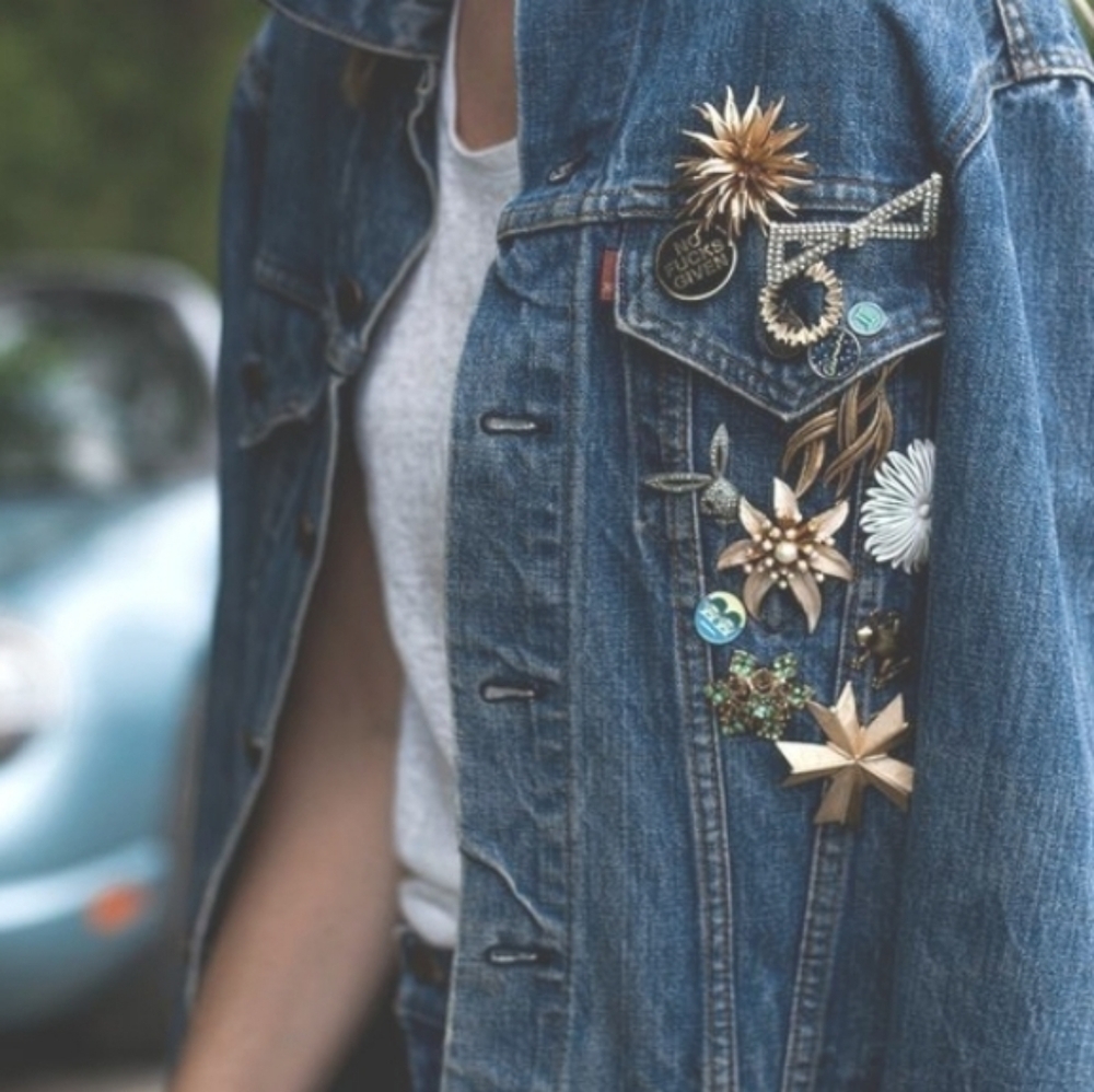 WAYS to WEAR Your (OLD or NEW)  PINS or  BROOCHES!!